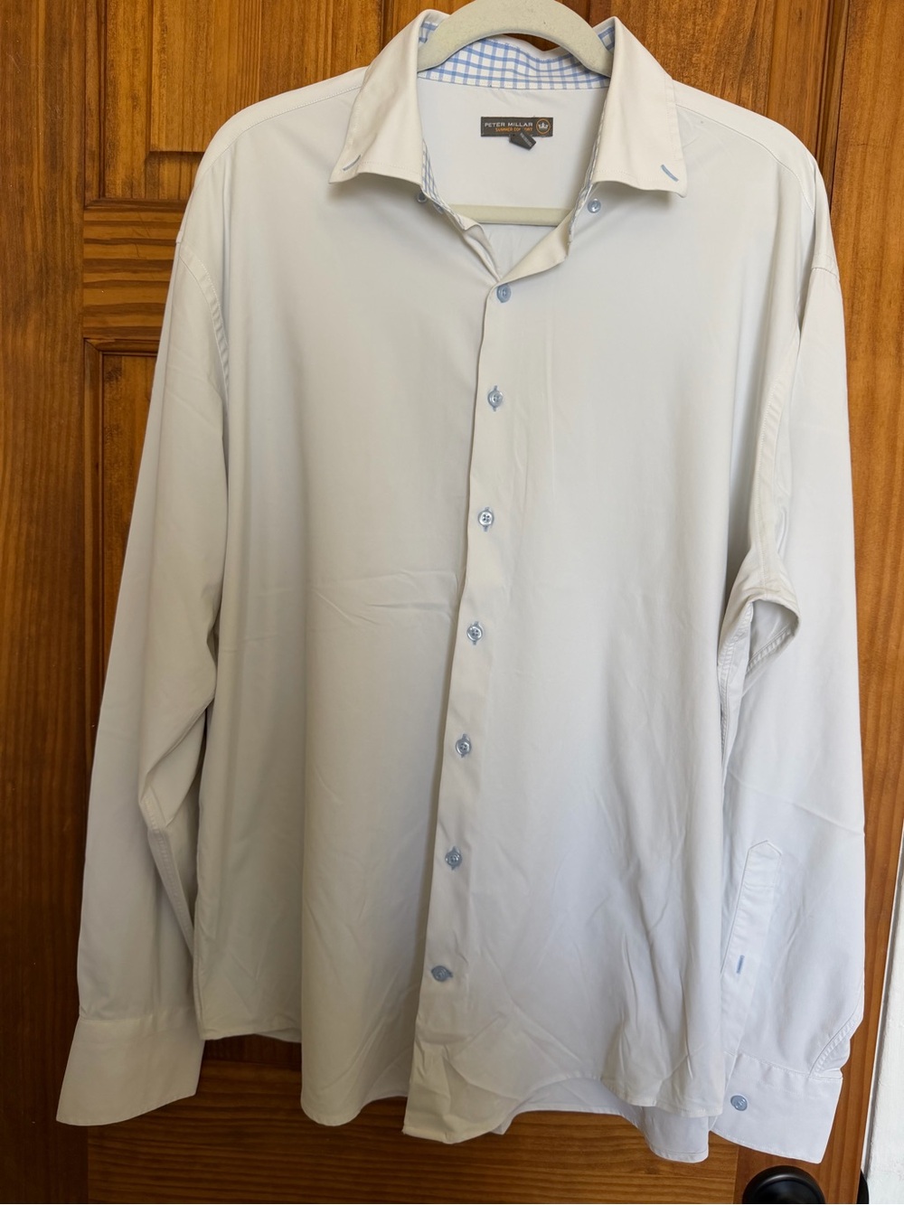 Peter Millar “Summer Comfort “Men's  Long-Sleeve Dress Shirt
